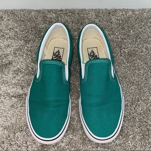 Slip-on turquoise Vans